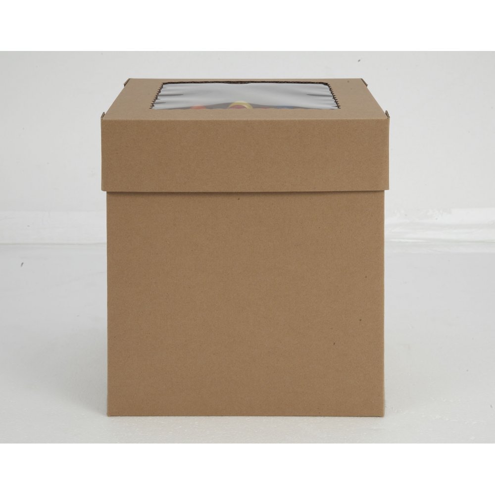 Factory Custom Brown Kraft Paper Cake Boxes with Window Gift Packing Boxes  - China Kraft Paper Cake Boxes and Packing Boxes with Window price |  Made-in-China.com